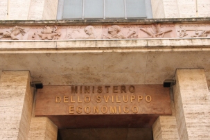 La sede del Ministero Sviluppo Economico a Roma: il Palazzo delle Corporazioni in via Veneto 33